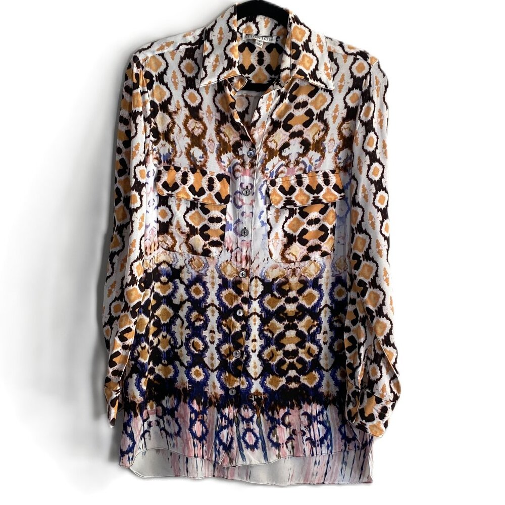 Mishca |‎ Tunic Long Sleeve Blouse | Size Small Women's